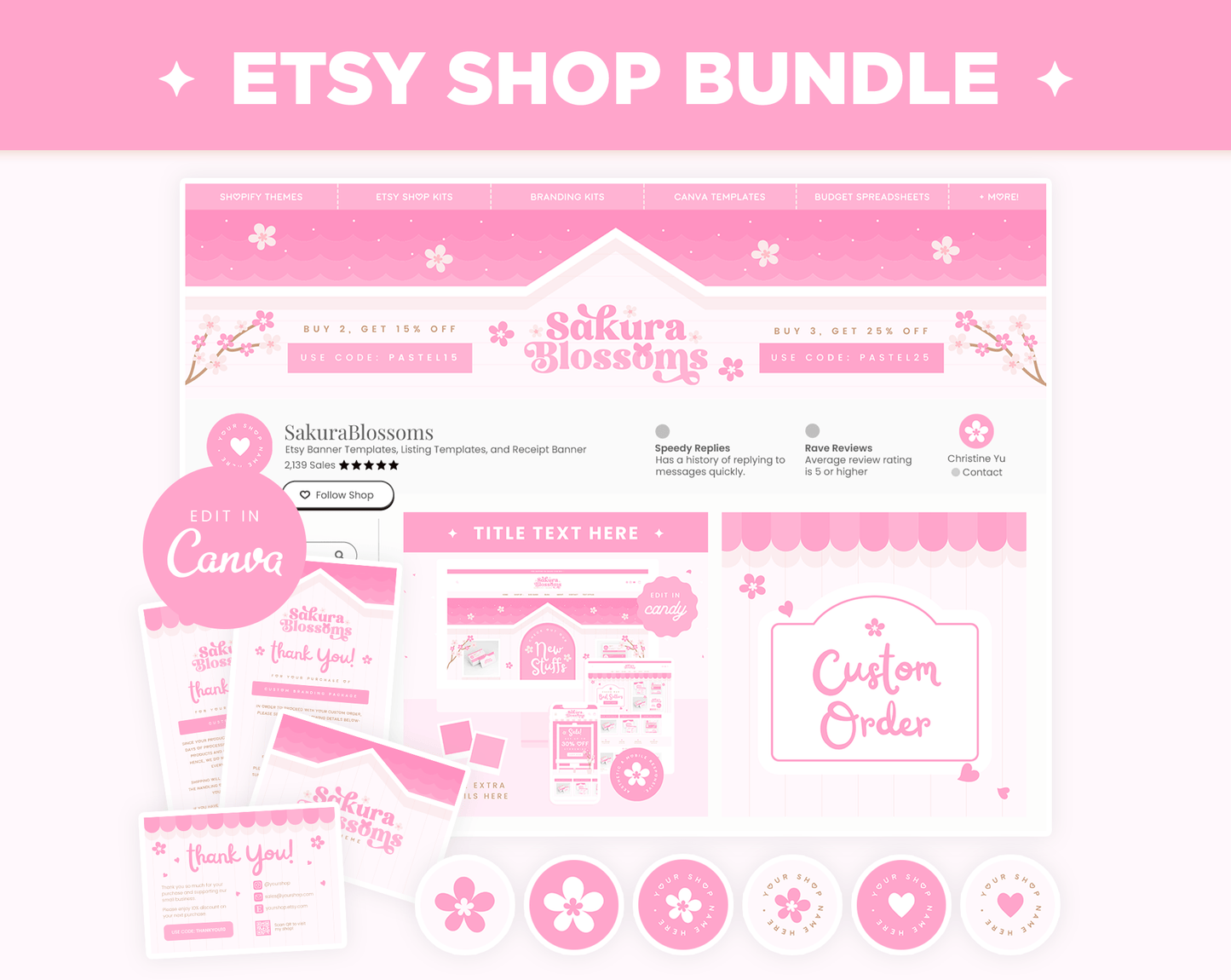 Etsy Shop Bundle