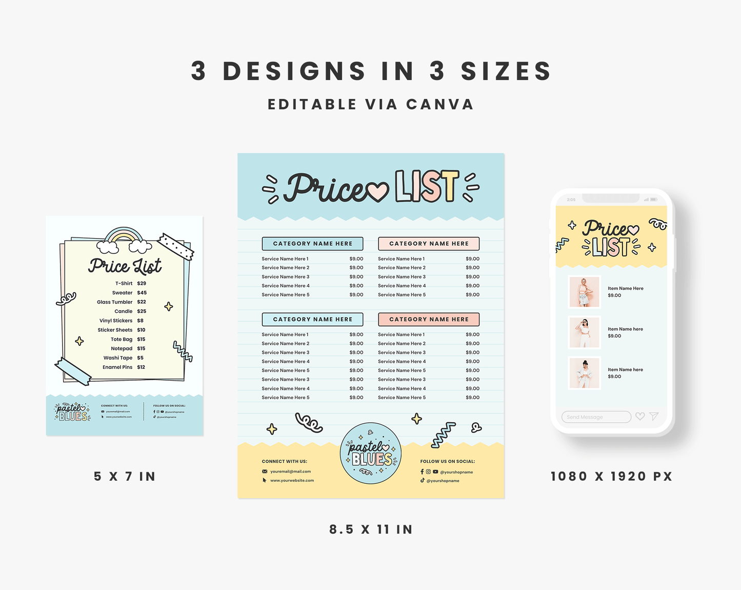 Price List Template