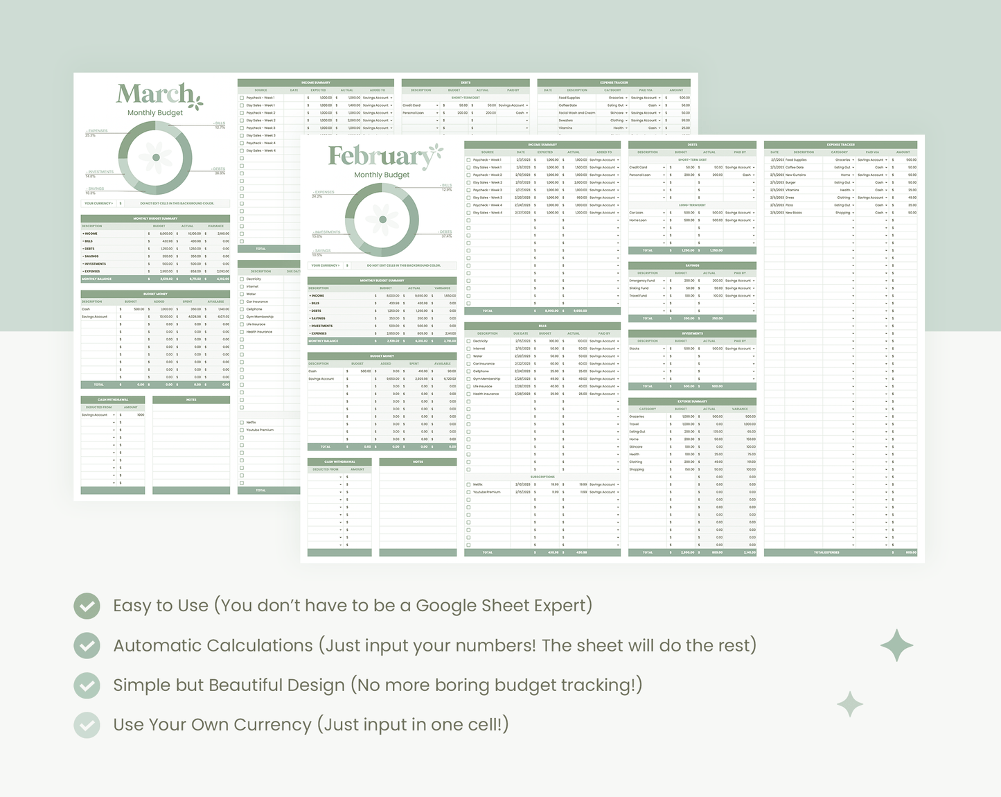 Budget Spreadsheet