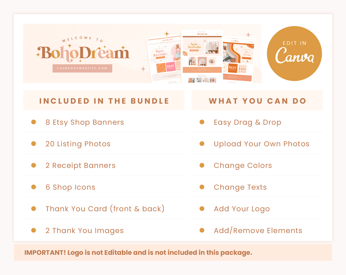 Etsy Shop Bundle