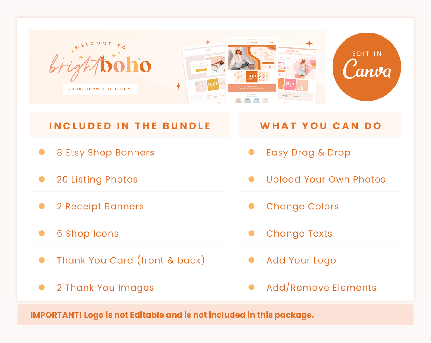Etsy Shop Bundle
