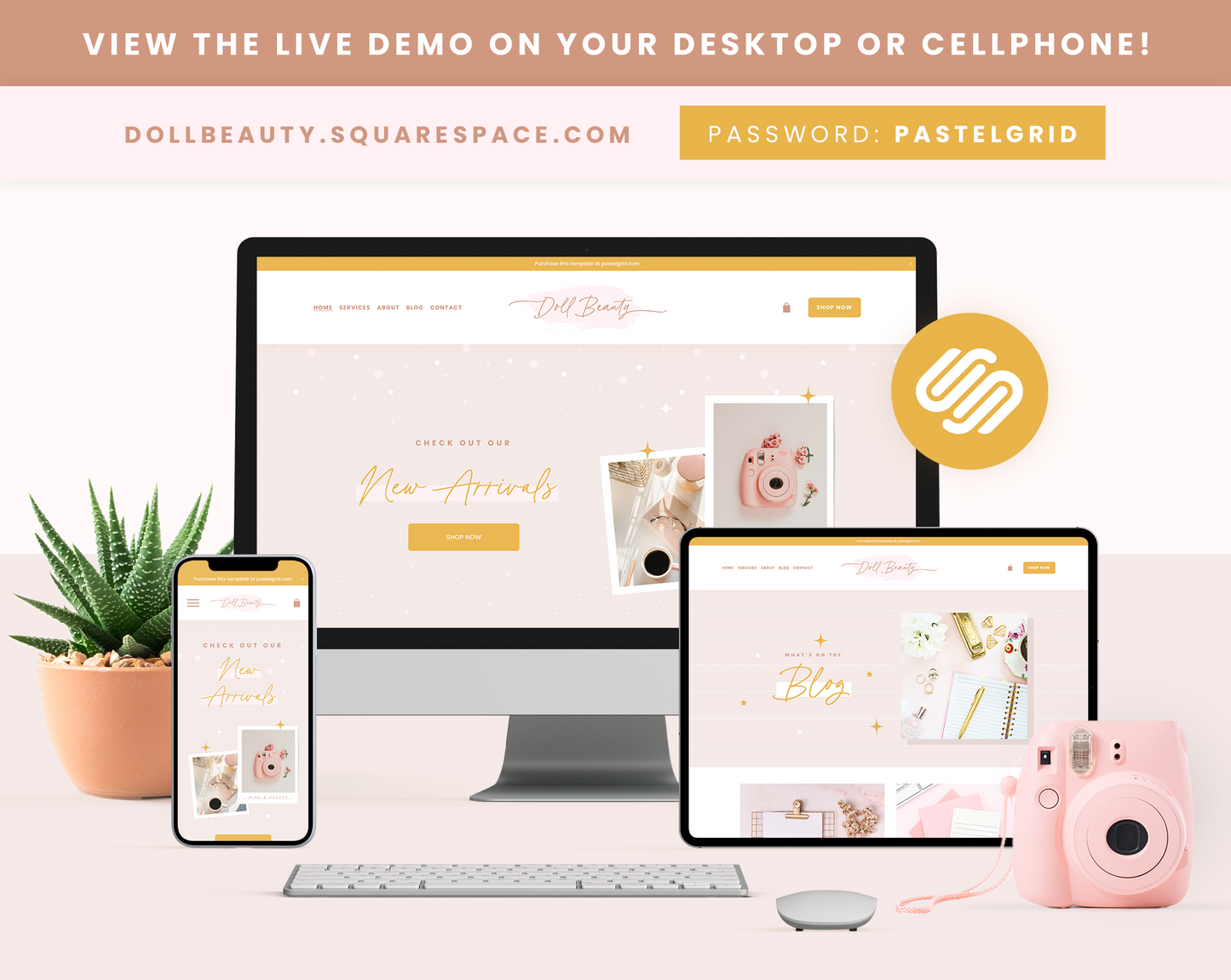 Squarespace Template