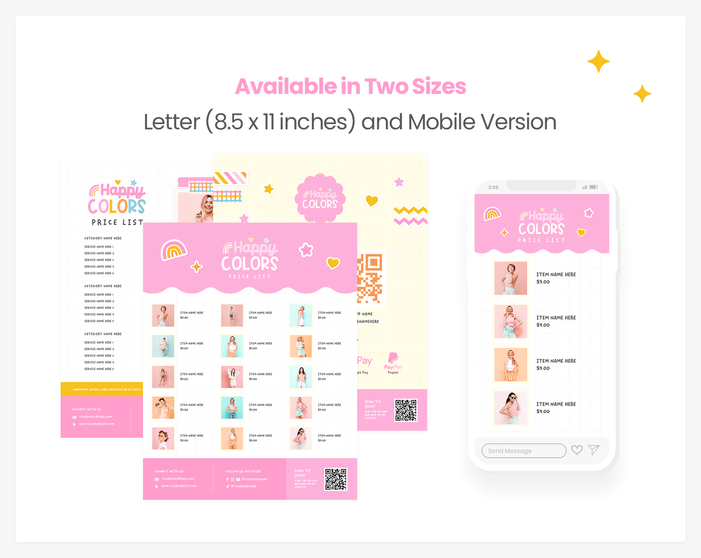 Price List Template