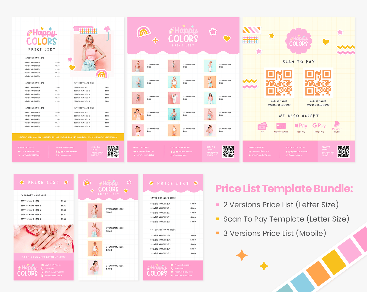 Price List Template
