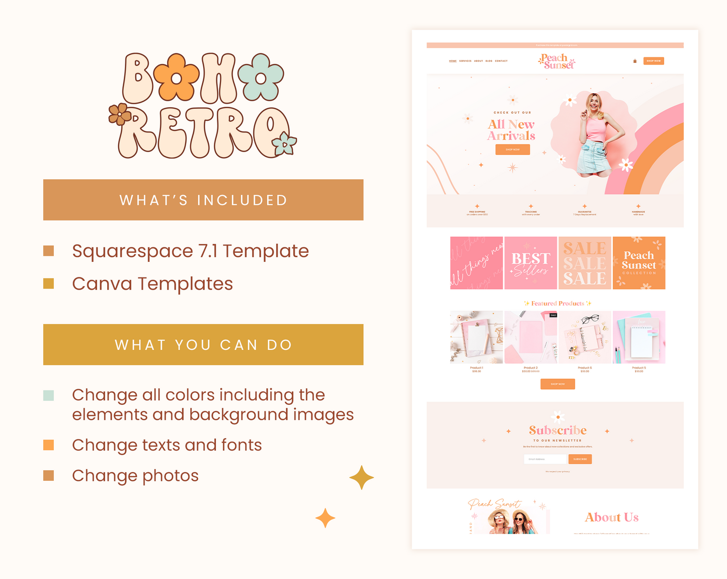 Squarespace Template