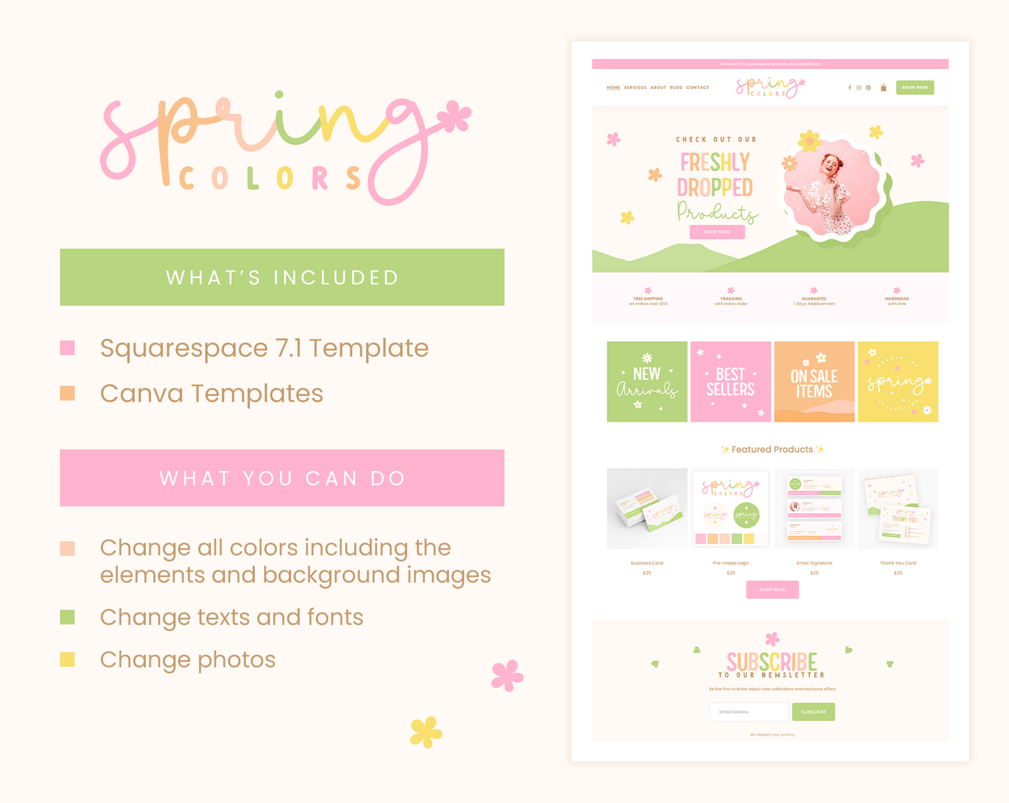 Squarespace Template