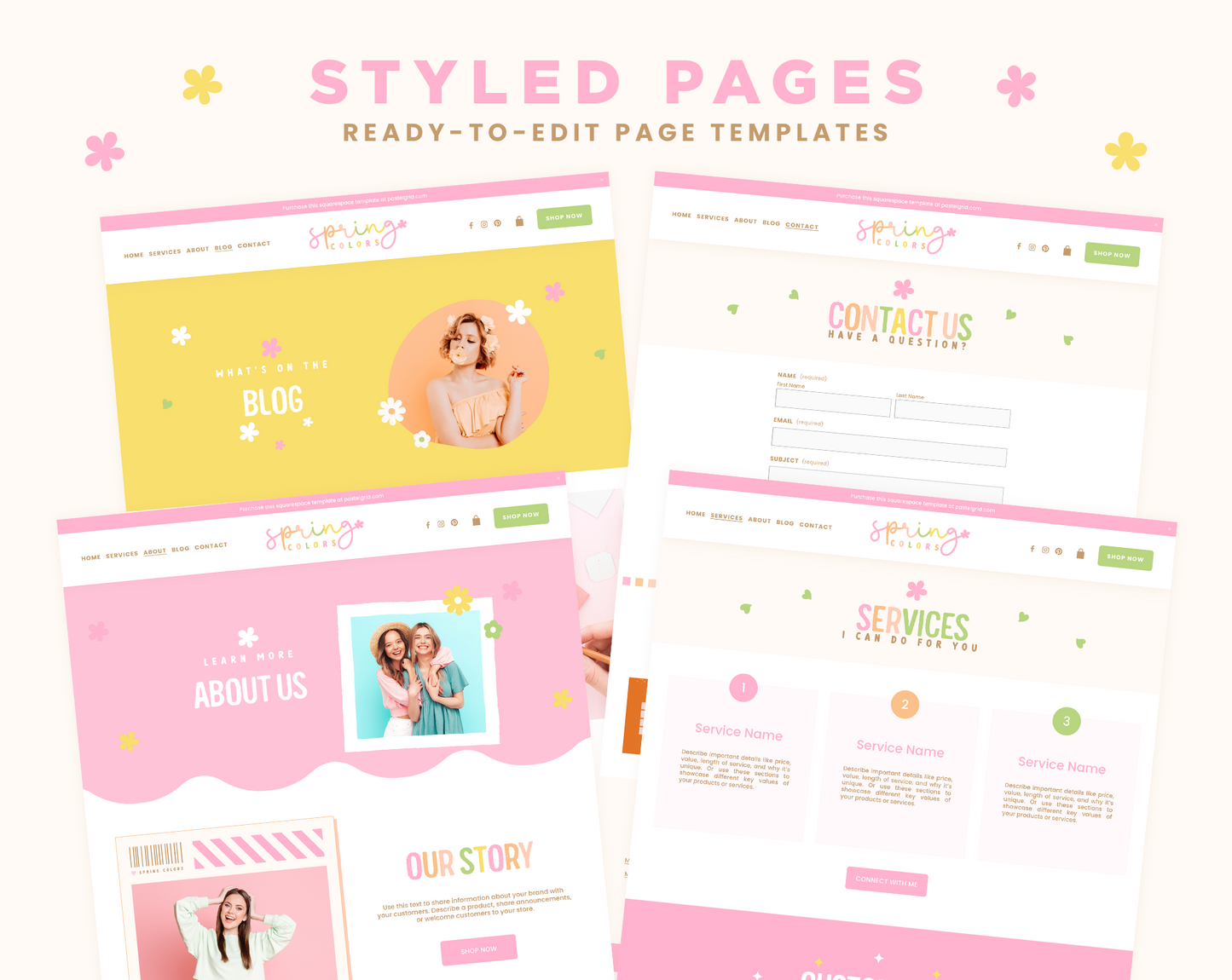 Squarespace Template