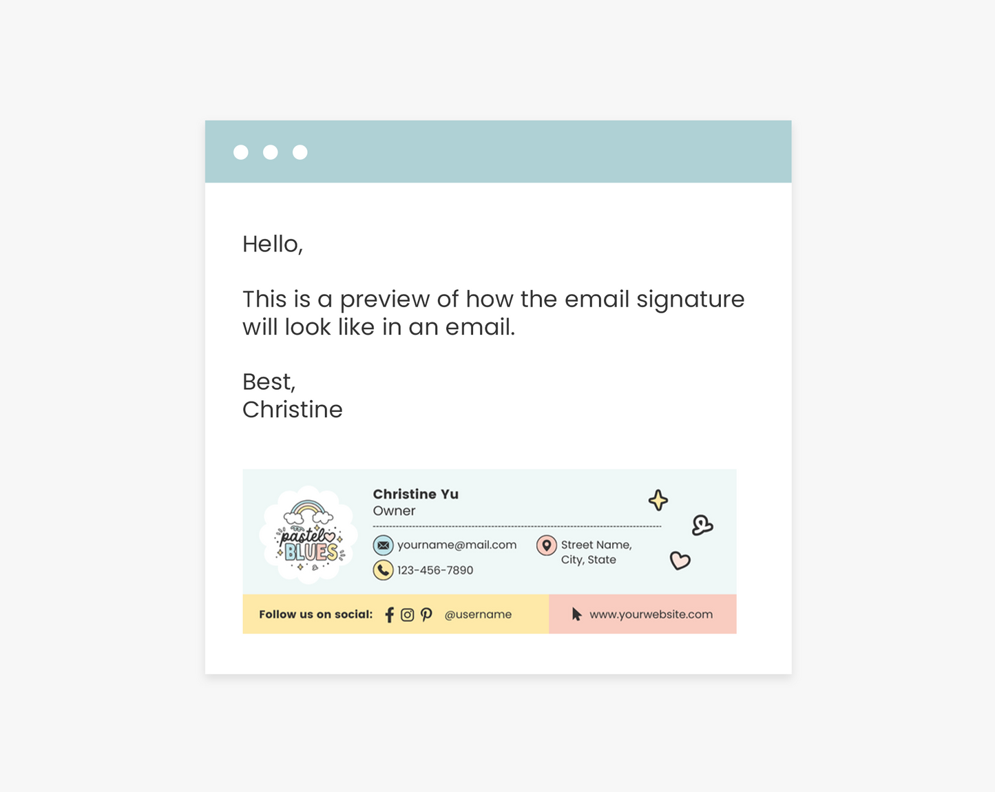 Email Signature