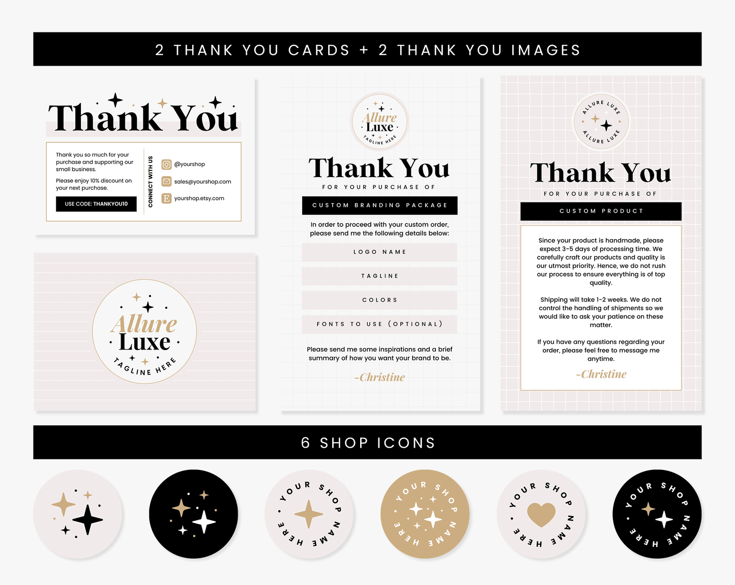 Etsy Shop Bundle