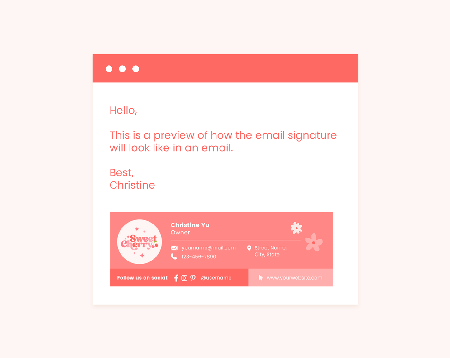 Email Signature