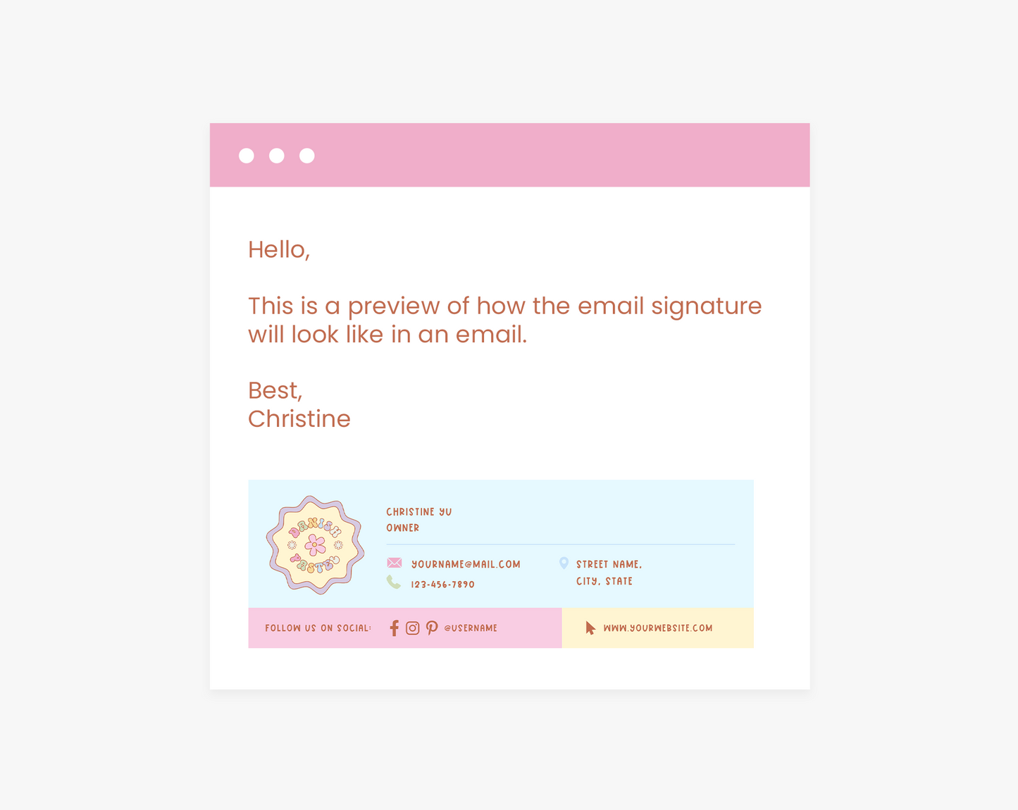 Email Signature