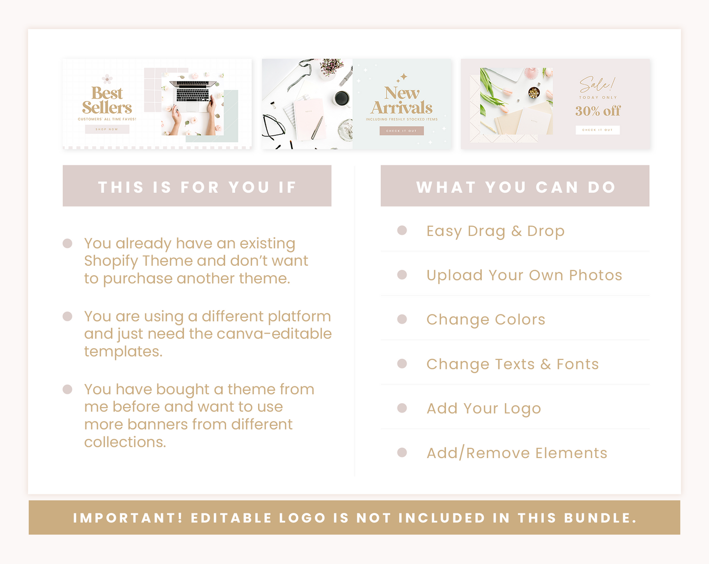 Shop Banners