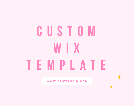 Custom Wix Template