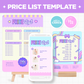 Price List Template