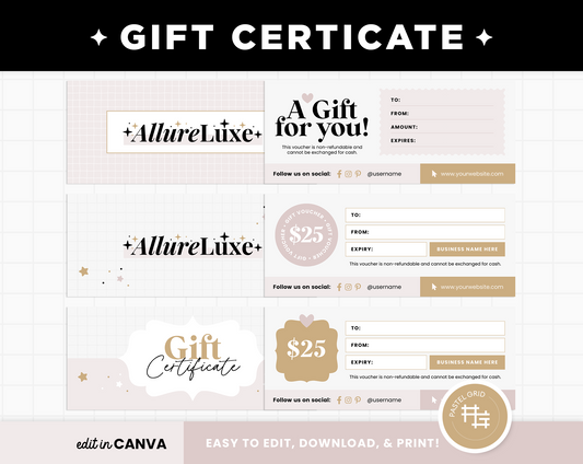 Gift Certificates