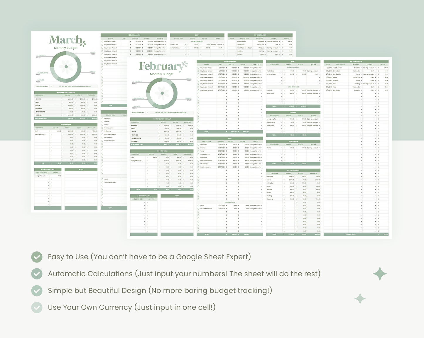 Budget Spreadsheet