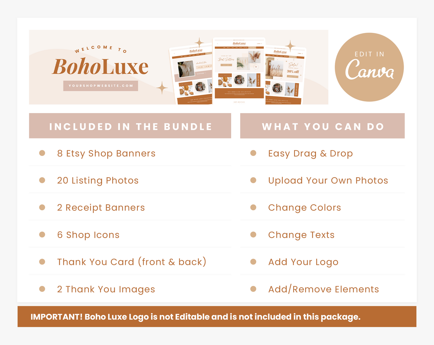 Etsy Shop Bundle
