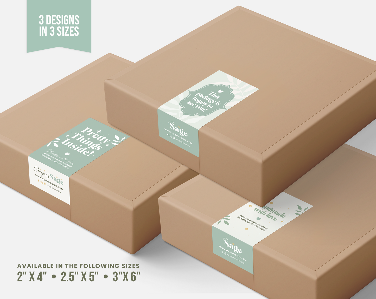 Box Label Template