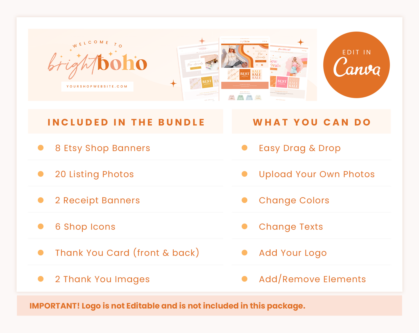 Etsy Shop Bundle