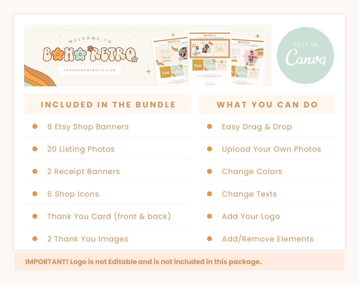 Etsy Shop Bundle