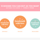 Stickers Template