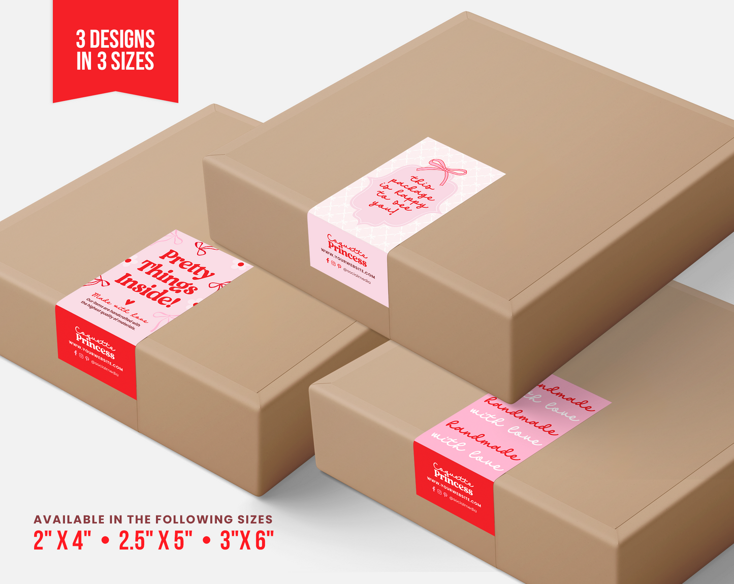 Box Label Template