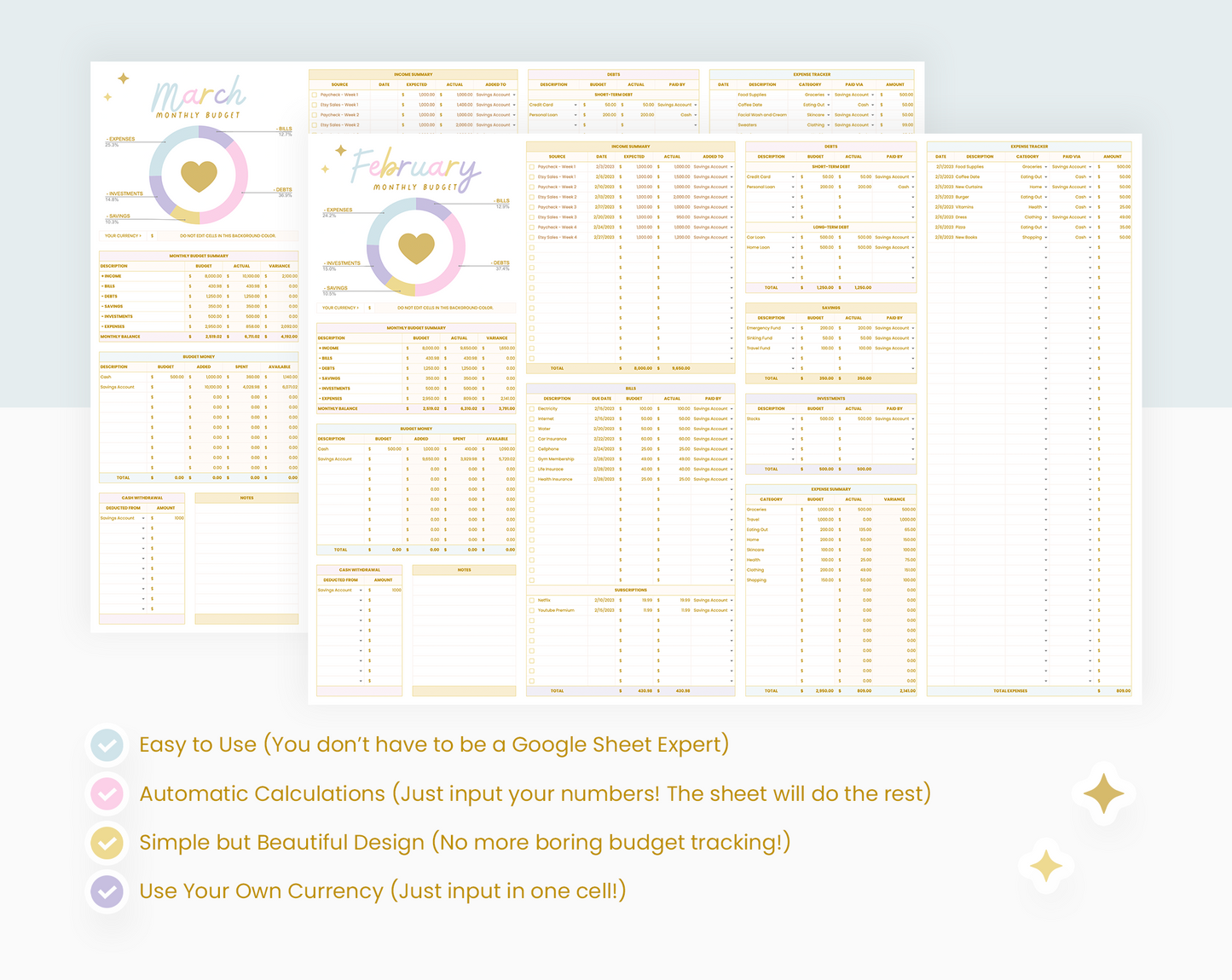 Budget Spreadsheet