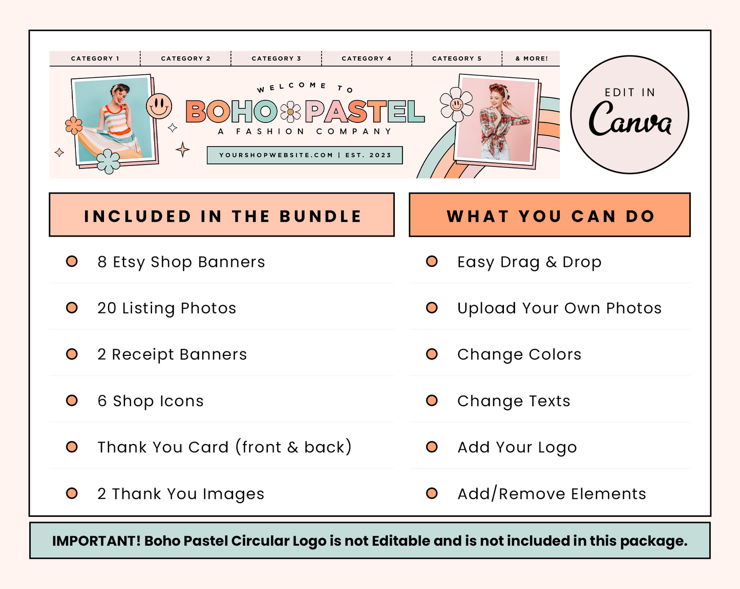 Etsy Shop Bundle