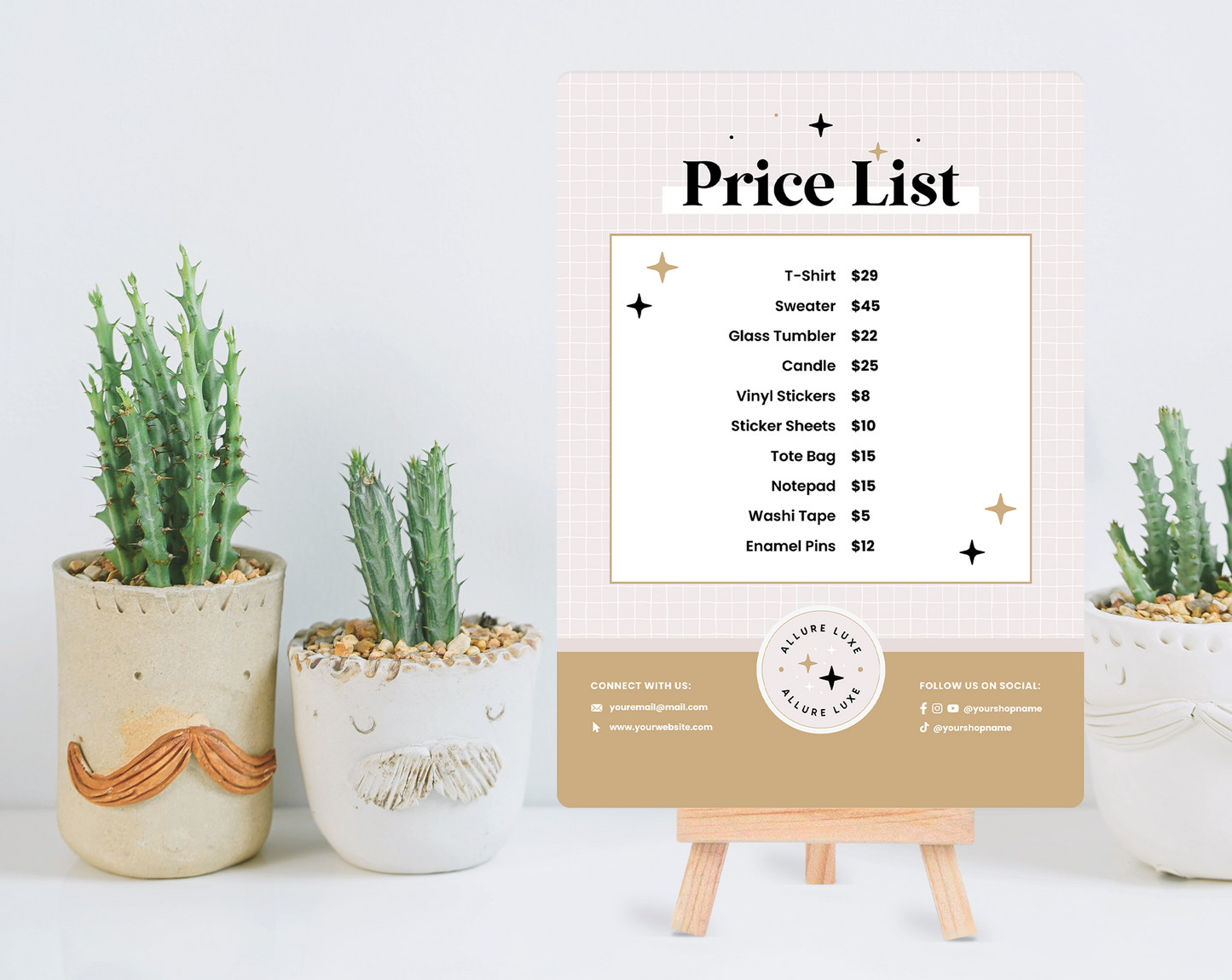 Price List Template