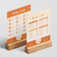 Price List Template