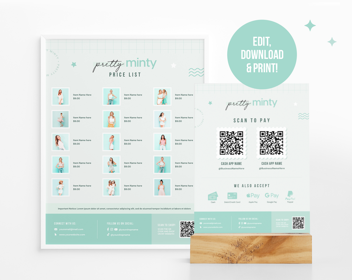 Price List Template