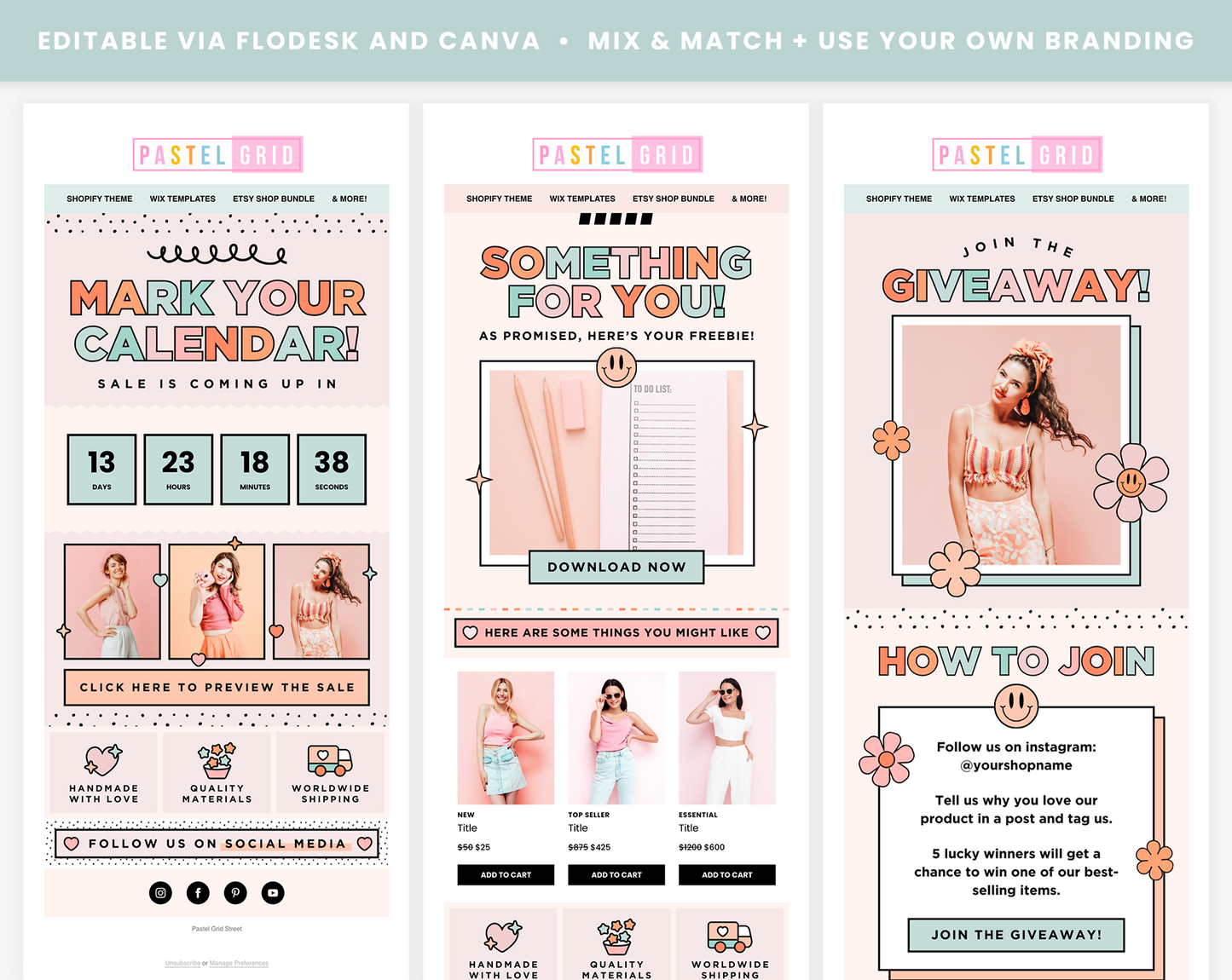 Flodesk Templates