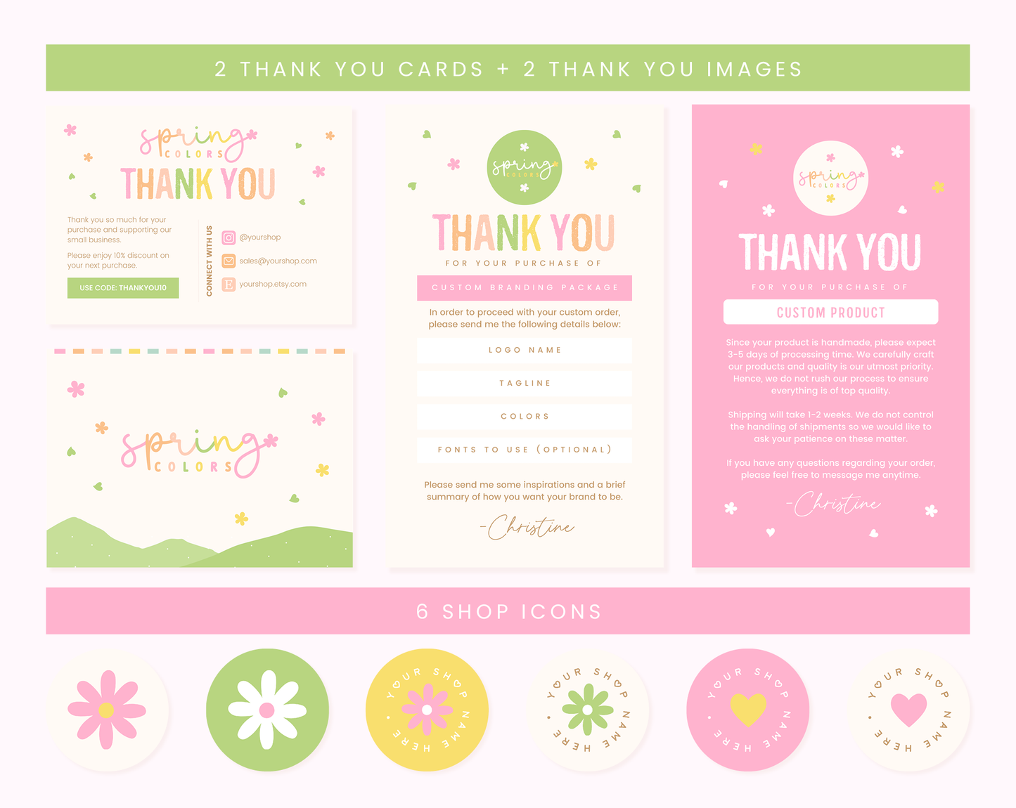 Etsy Shop Bundle