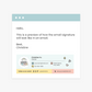 Email Signature