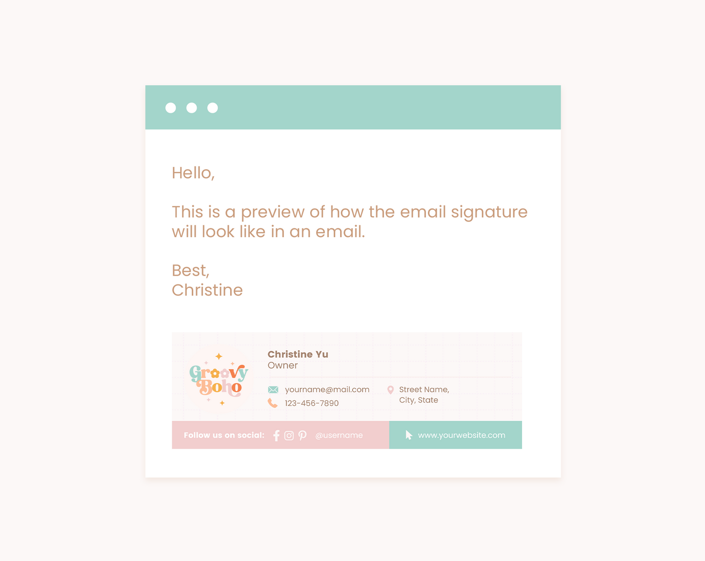 Email Signature