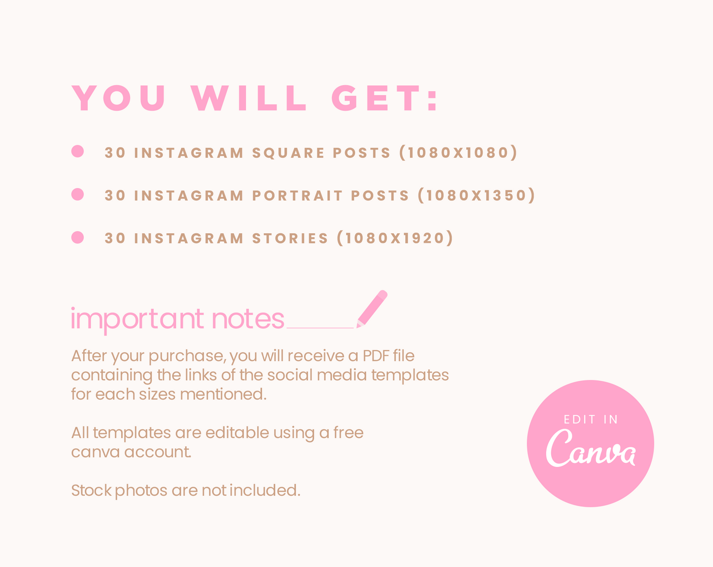 Instagram Bundle